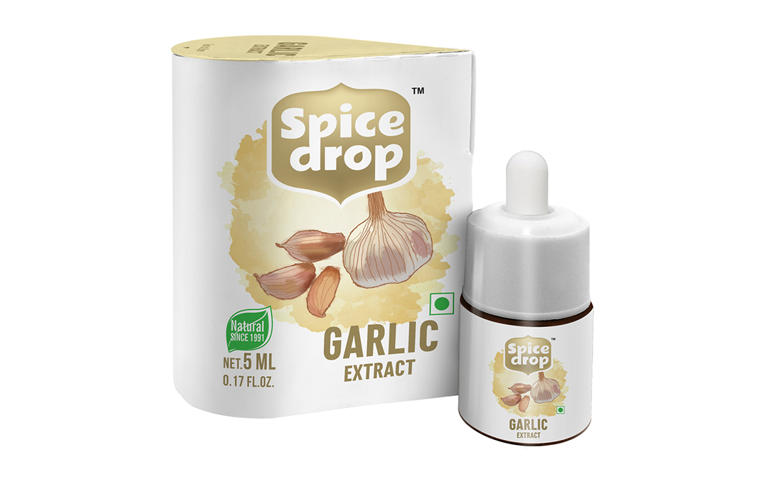 Spice Drop Garlic Extract    Pack  5 millilitre